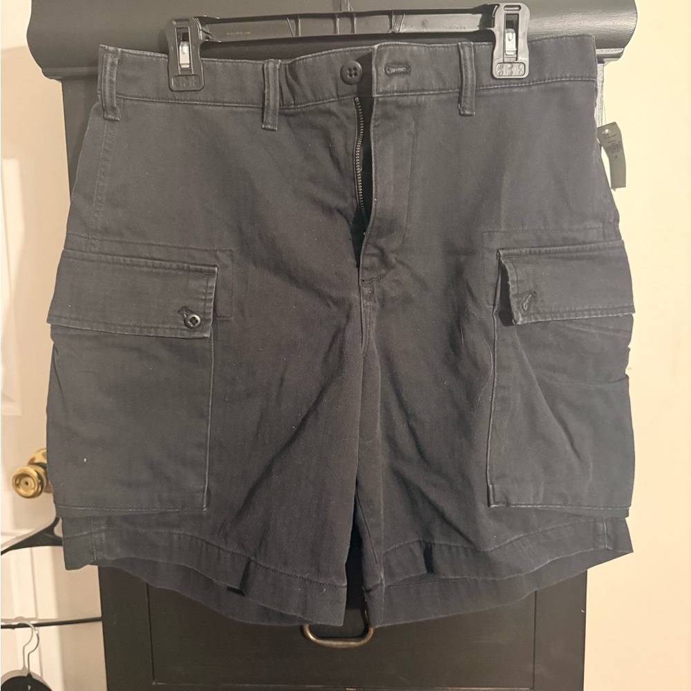 NWT Men's Navy Cargo Shorts